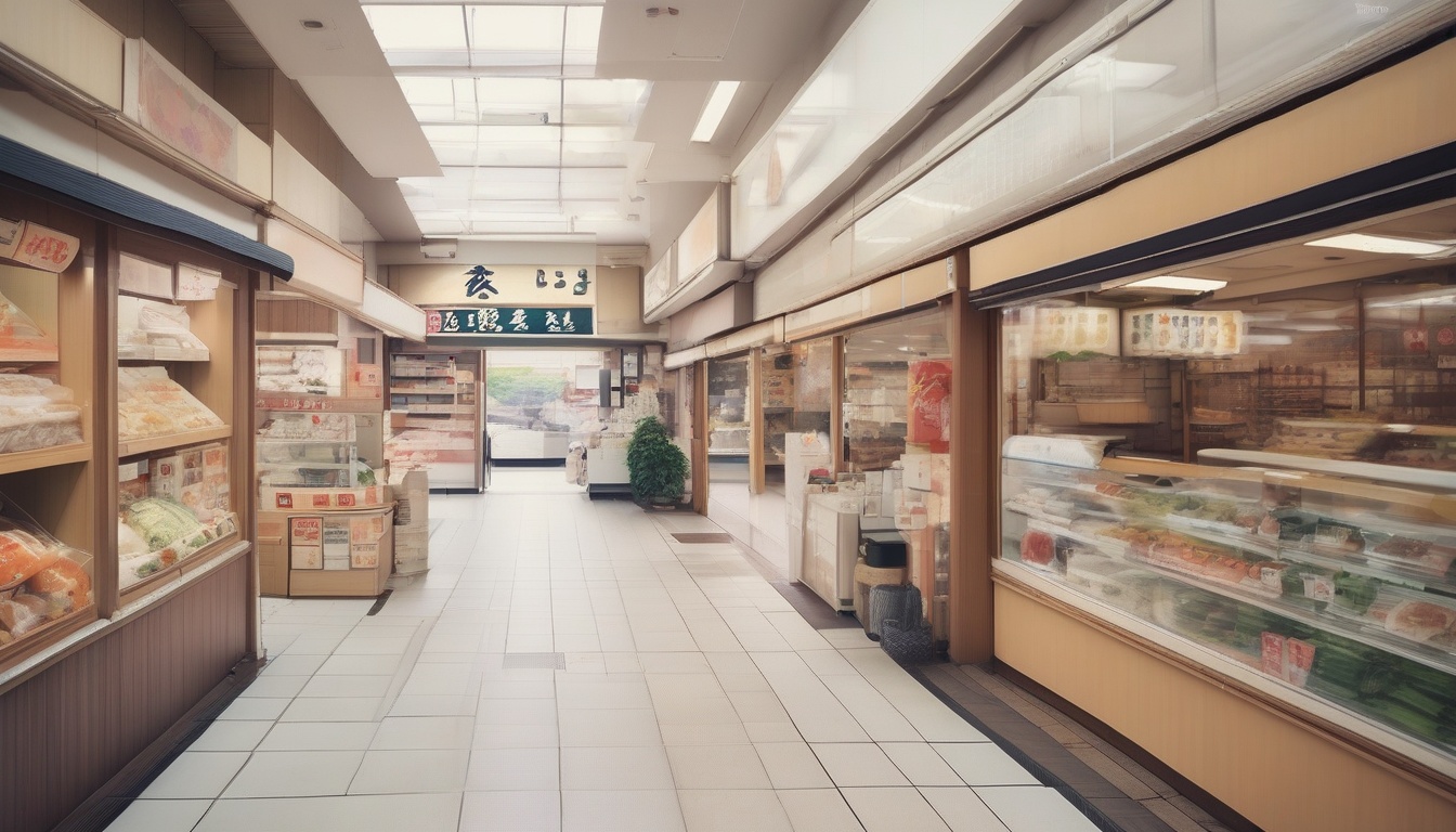 未来のファストフード店舗を描く
