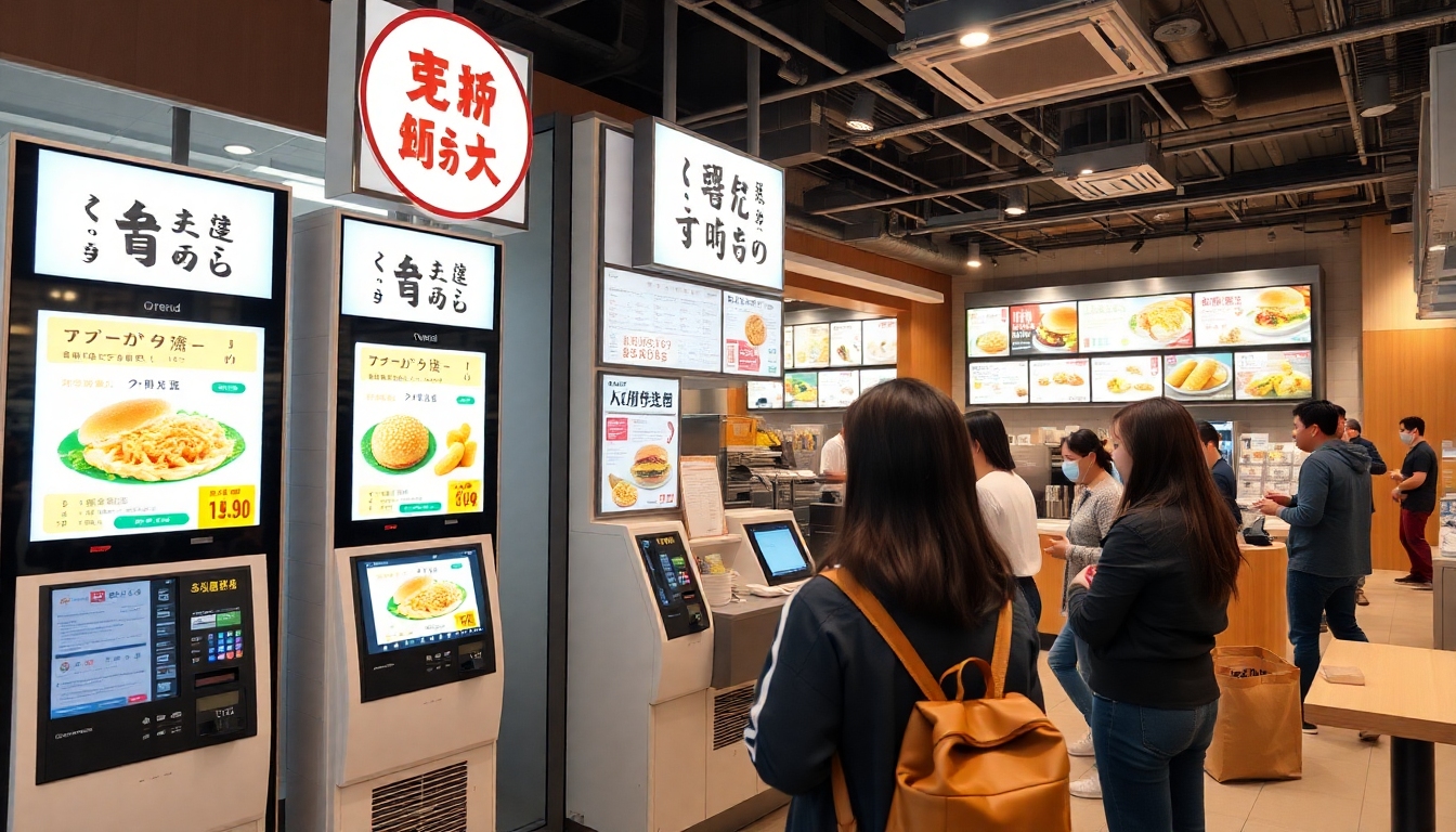 ファストフード業界のDX最新事情