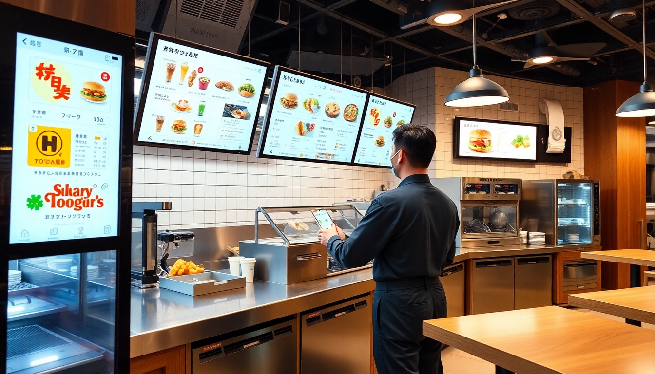 AIとロボットが変えるファストフード店の未来