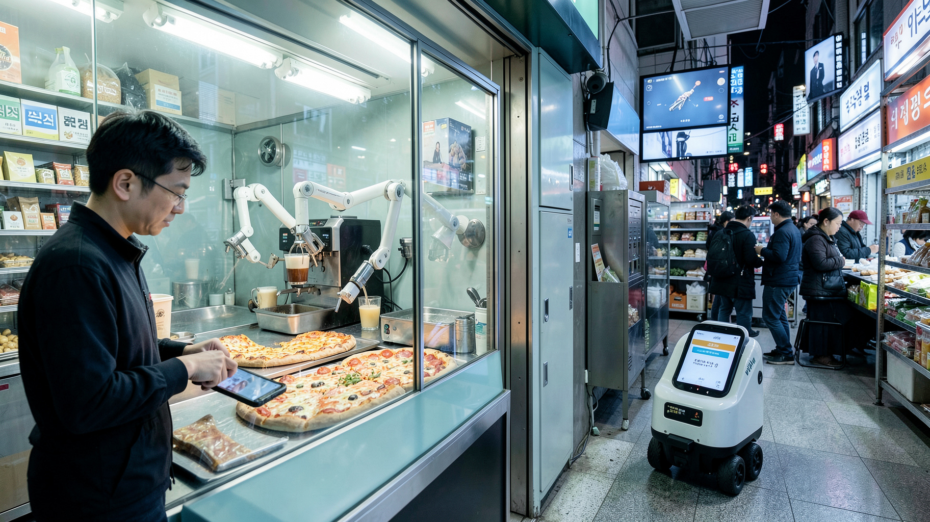 GTGOの無人飲食店戦略、ロボットとAIが変える24時間営業の現実解と課題