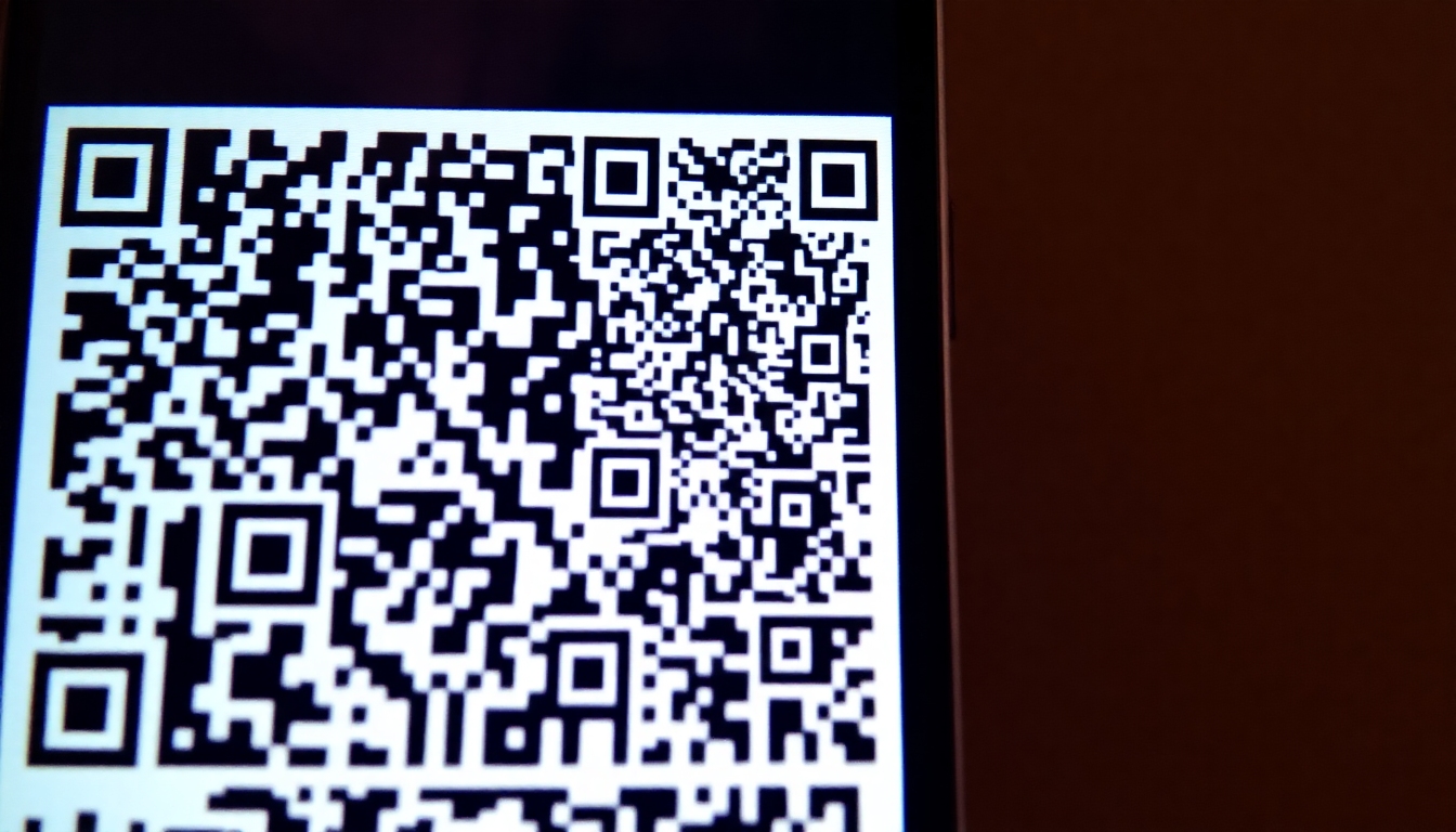 モバイルオーダーとデジタルクーポン戦略を表現したスマートフォンでオーダーしている顧客、QRコード、デジタルクーポン、アプリ画面、受け取りカウンター